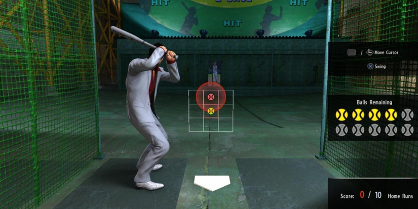 Yakuza 6 Batting Cages