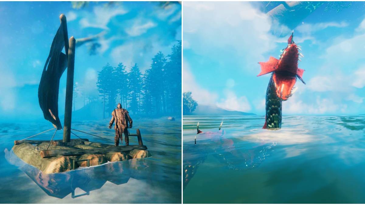 Valheim How To Defeat Serpents In The Ocean (Or Scare Them Away)