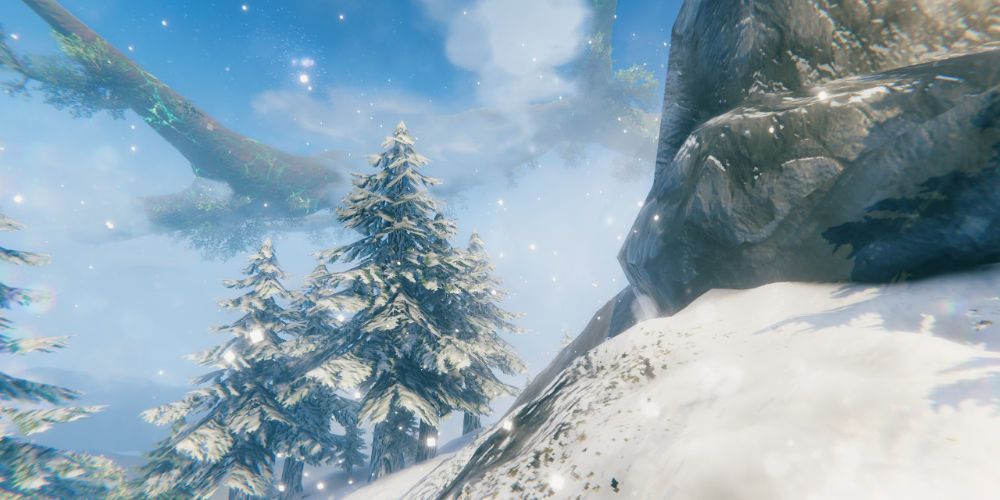 The Mountains Of Valheim Are Frozen Inhospitable Biomes