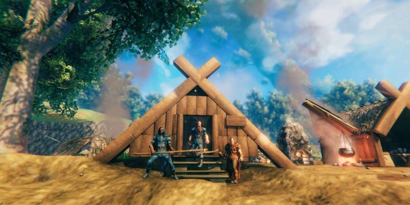 Valheim enclosed building