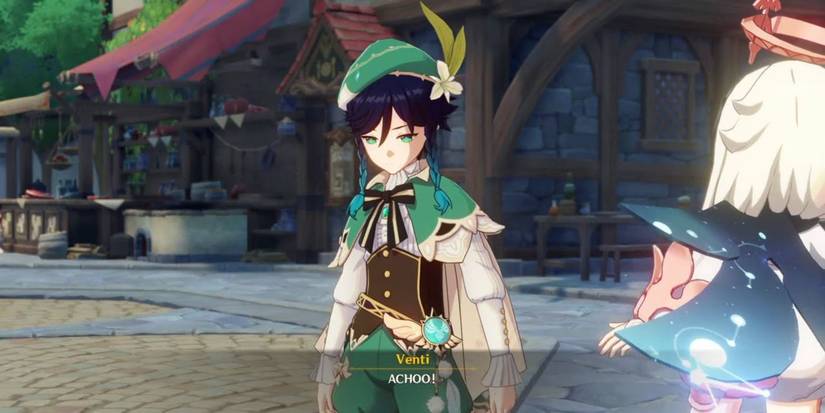 Genshin Impact Venti Sneezing