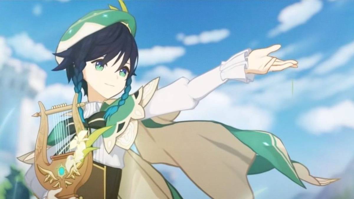 Genshin Impact Venti With Instrument