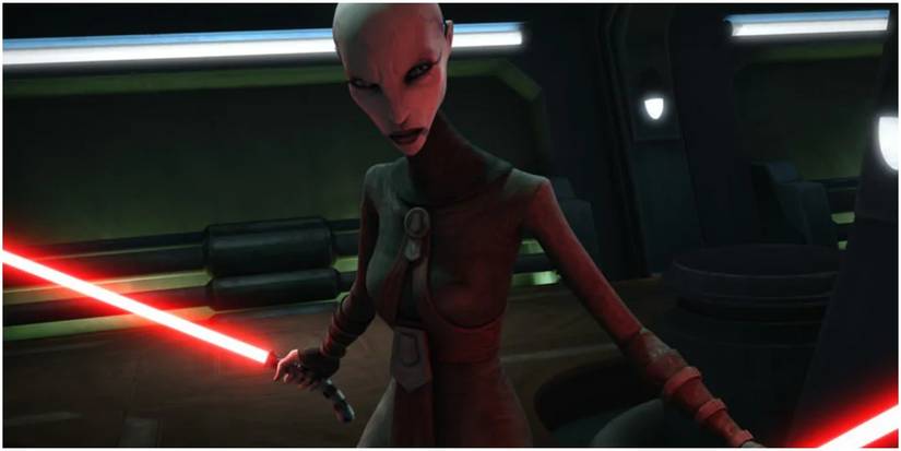 Ventress Getting Her Revenge On Dooku