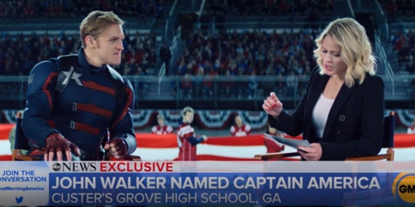John Walker Captain America TV Interview
