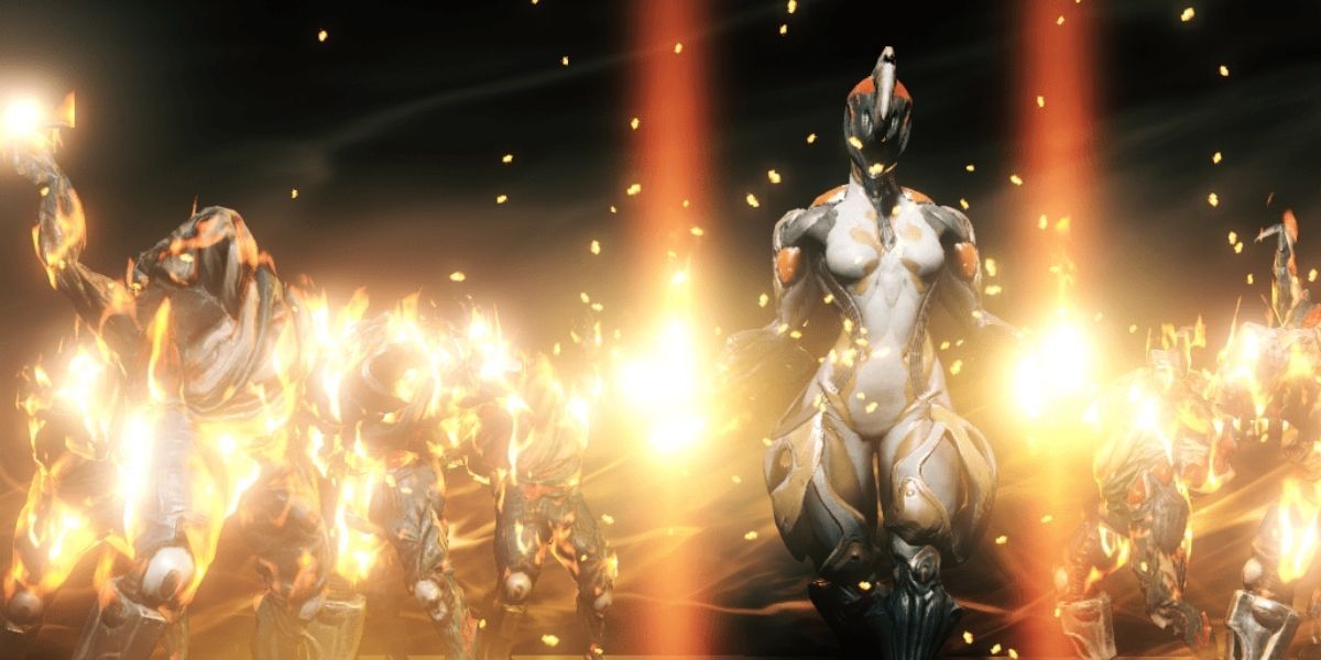 Ember is a great warframe that has a fiery focus and is good for defense missions