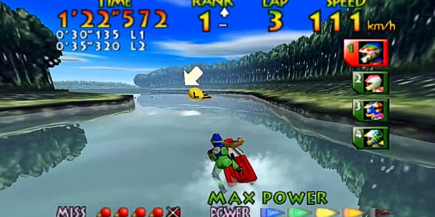 Wave Race 64 gameplay