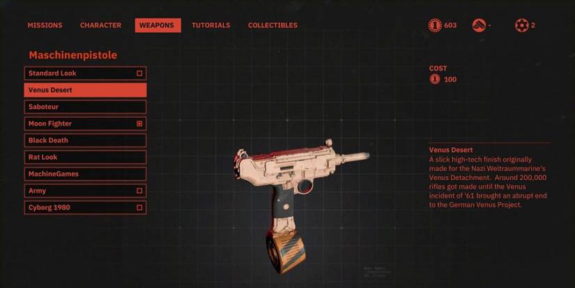 Wolfenstein Youngblood Weapon Skin