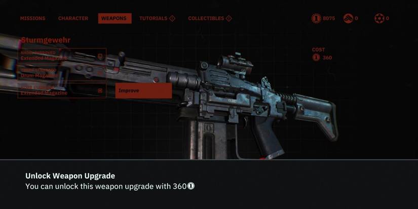 Wolfenstein Youngblood Weapon Upgrade