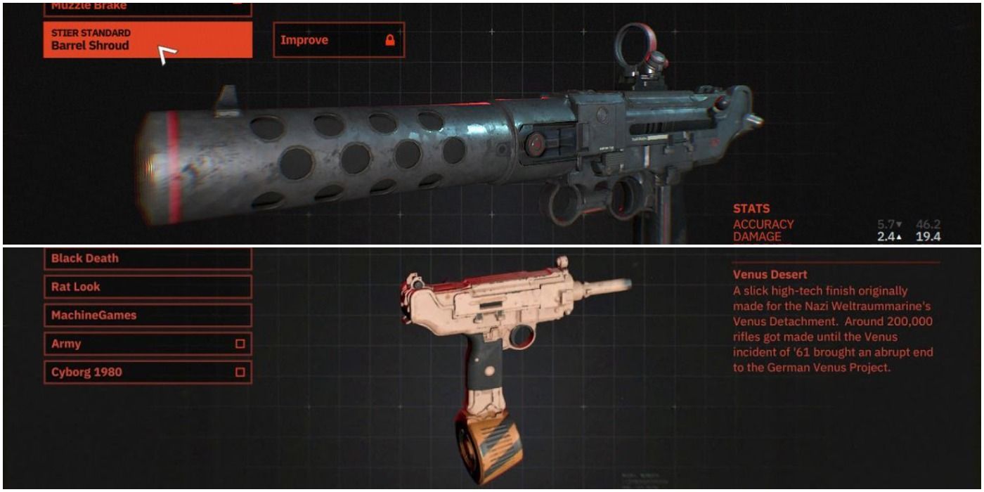 Wolfenstein Youngblood Weapon Upgrades And Skins