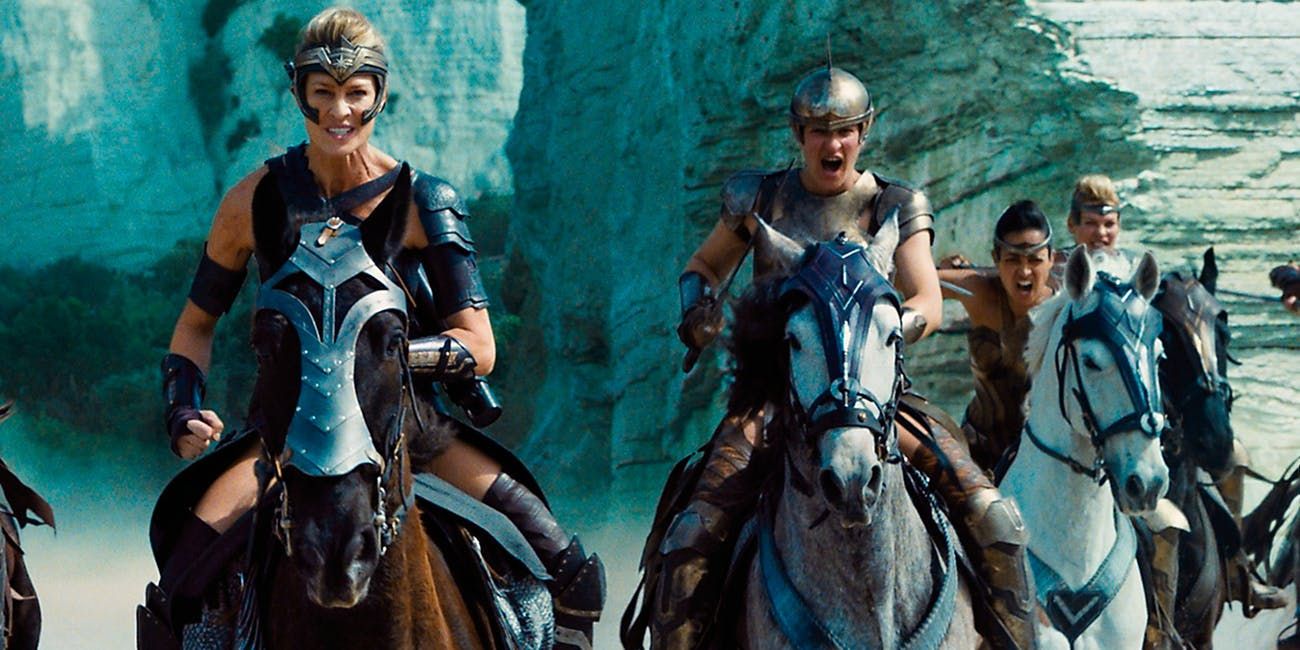 Wonder Woman 2017 Amazons Antiope Connie Nelson Themyscura