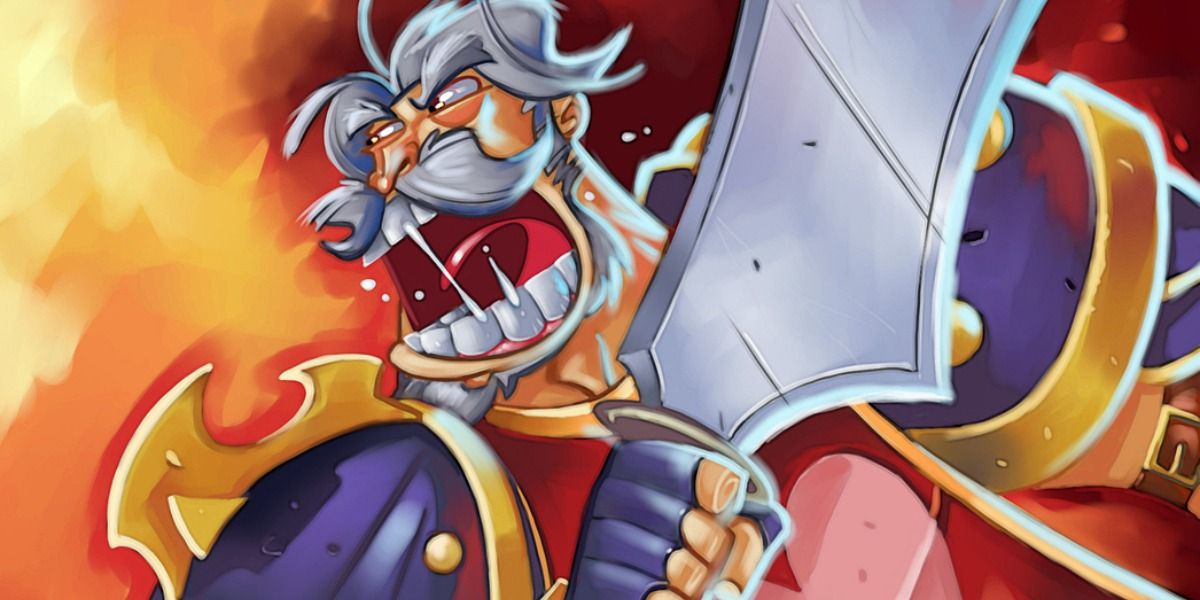 The real art for the Leeroy Jenkins from World of Warcraft card in Hearthstone