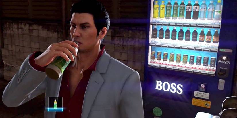 Yakuza 6 Kiryu Drink
