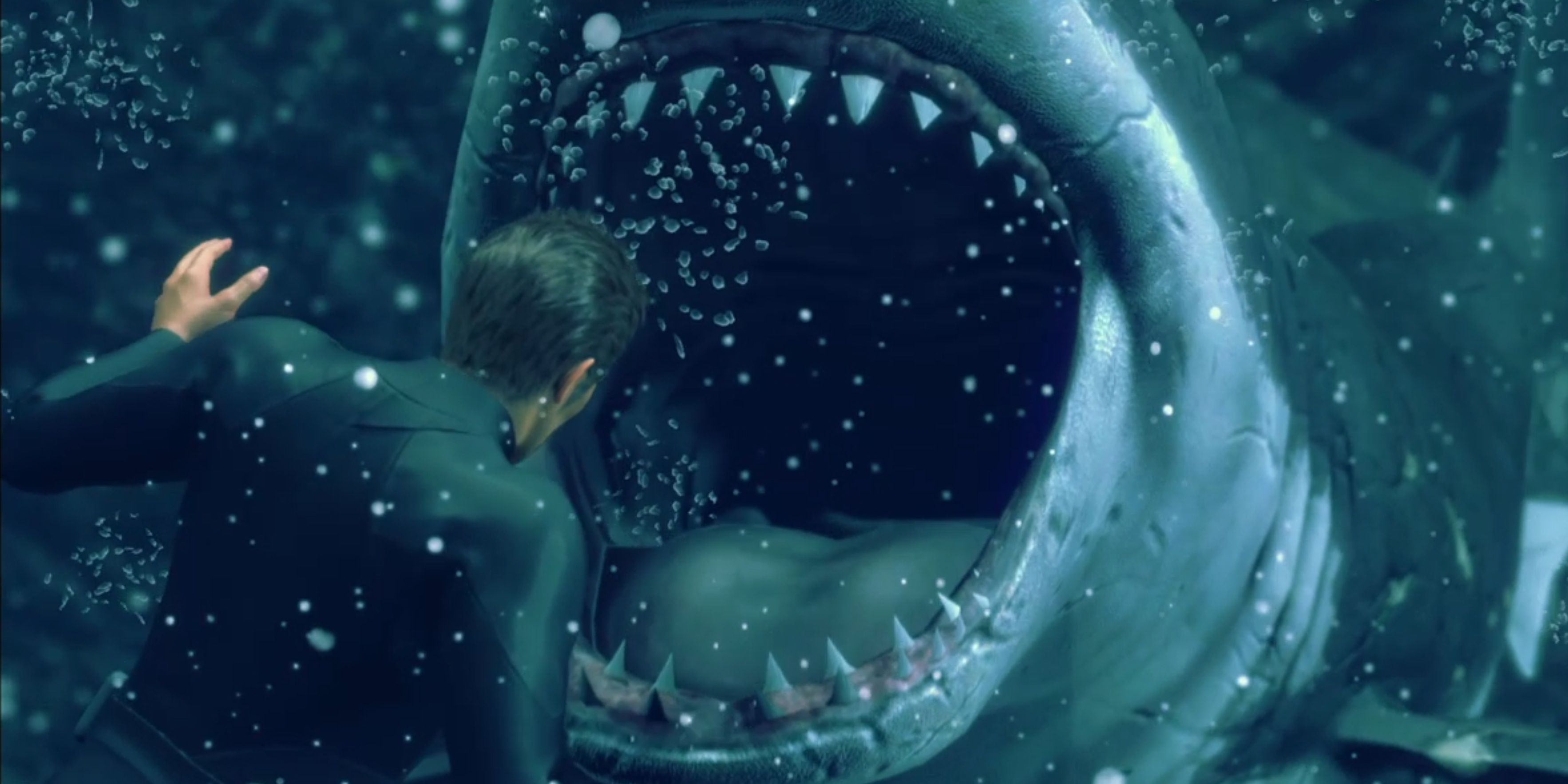 Yakuza 6 Kiryu Shark Fight