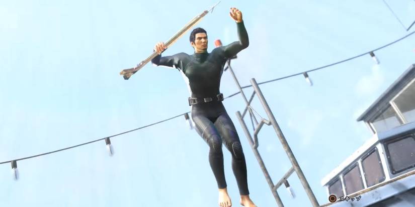 Yakuza 6 Kiryu Speargun