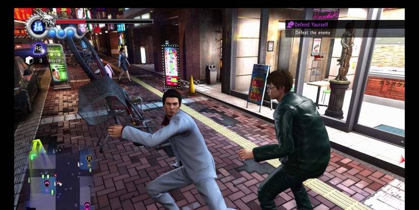 Yakuza 6 Object Attack