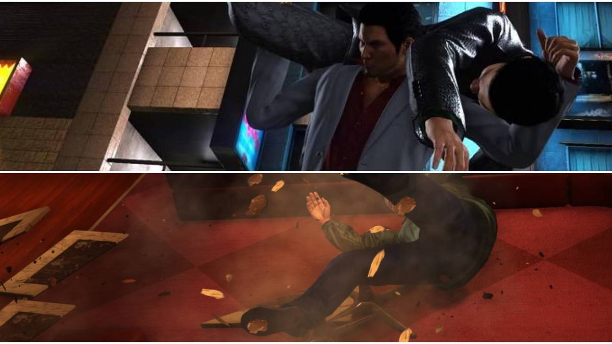 Yakuza 6 Suplex And Toss