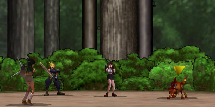 Yuffie fight