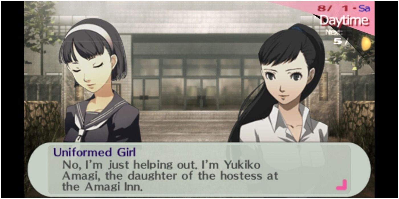 Amagi Inn Persona 5 reference