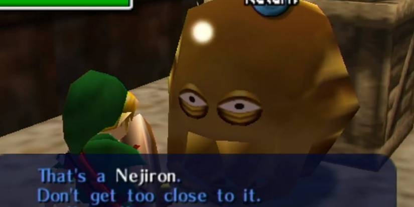 Link Interacting With Nejiron