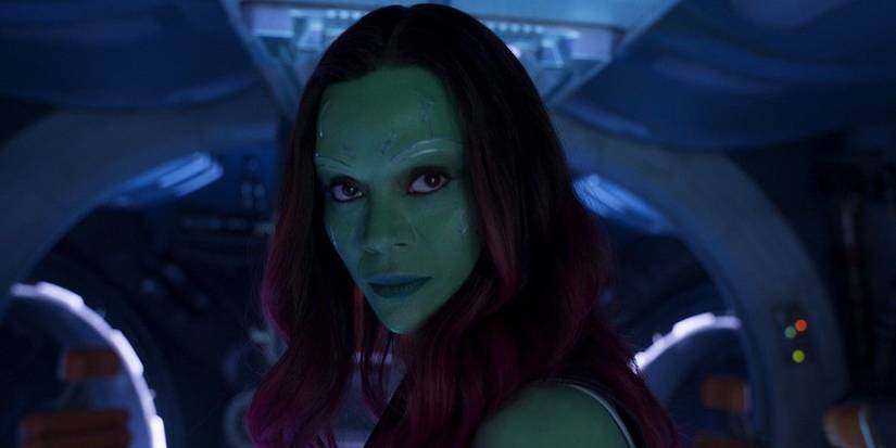Zoe Saldana as Gamora