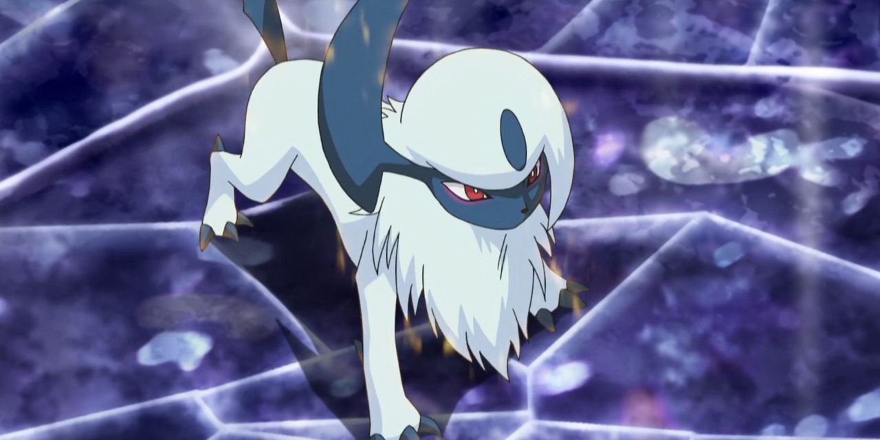 Absol in the Pokemon anime