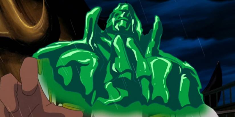 Gasparde using the Ame Ame no Mi's ability