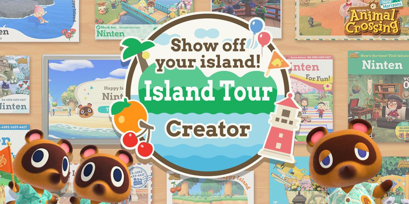 animal crossing island tour creator app announcement nintendo switch
