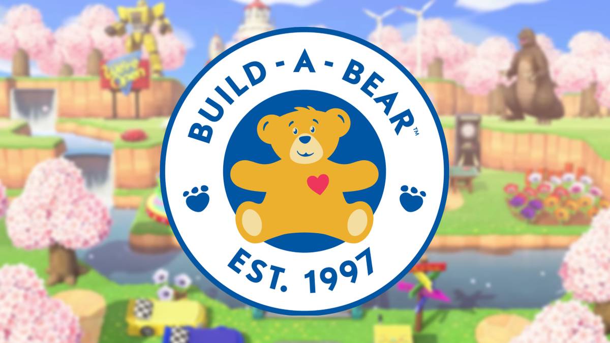 animal crossing new horizons build a bear logo