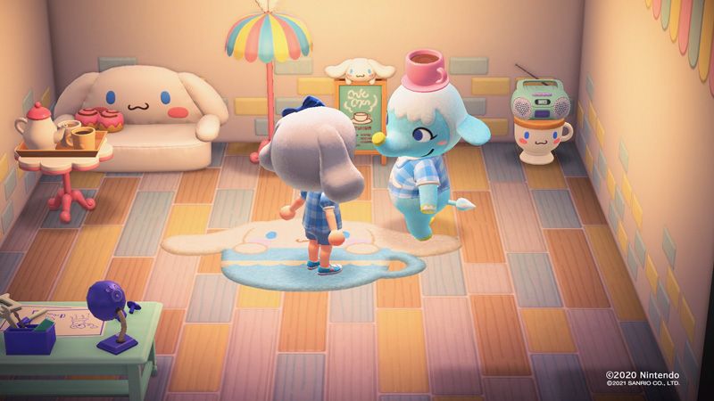 animal crossing new horizons sanrio chai