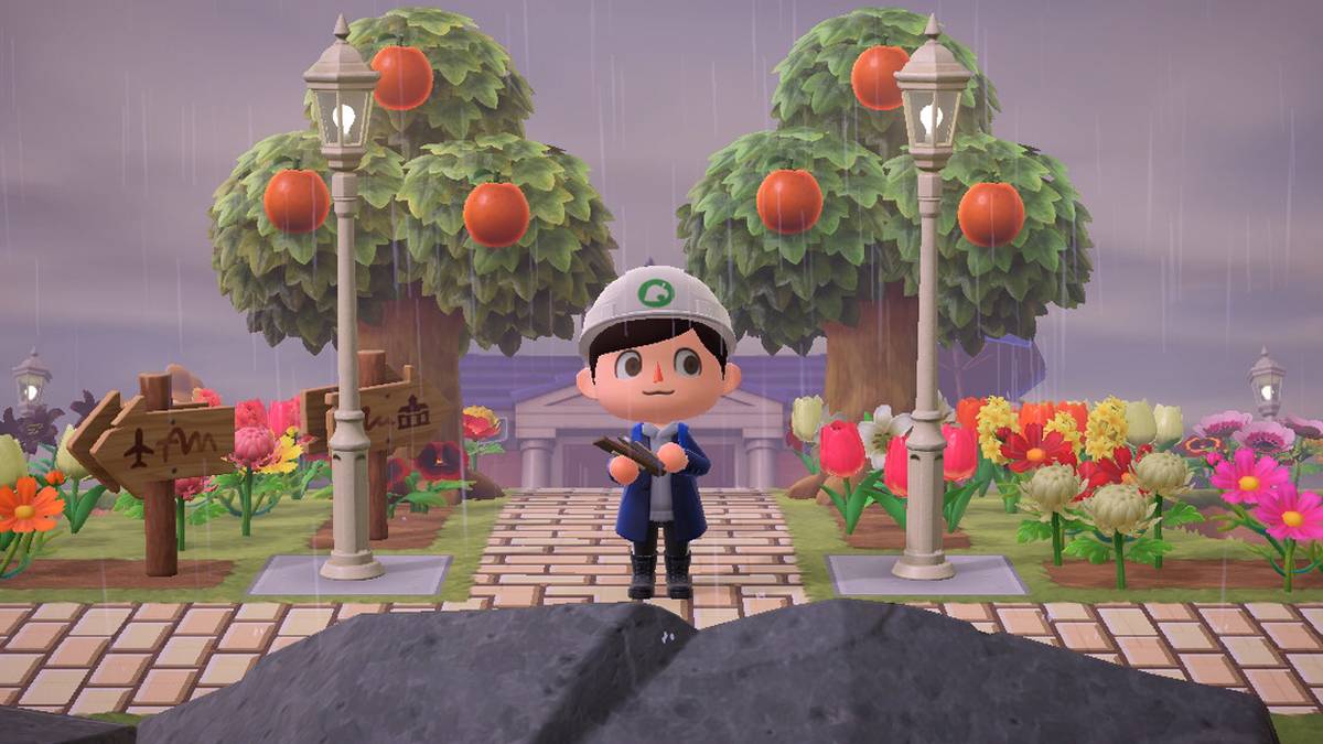 featured image animal crossing player standing on path