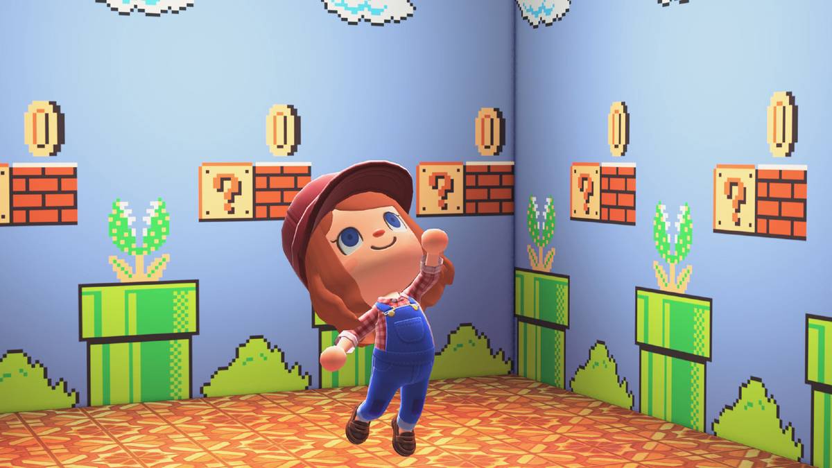 animal crossing new horizons mario