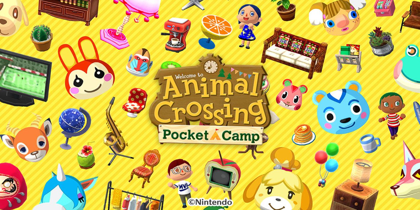 Animal Crossing Pocket Camp Title Screen