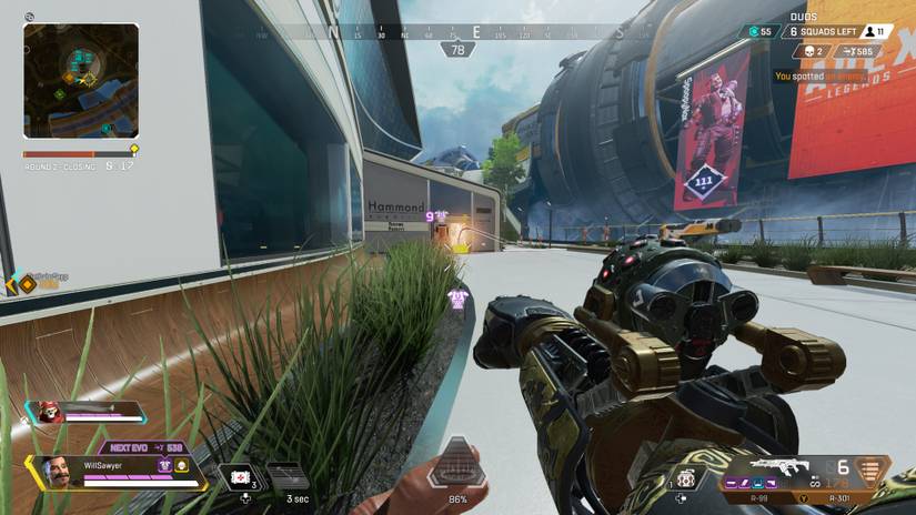 burning fire grenade using arm catapult new legend