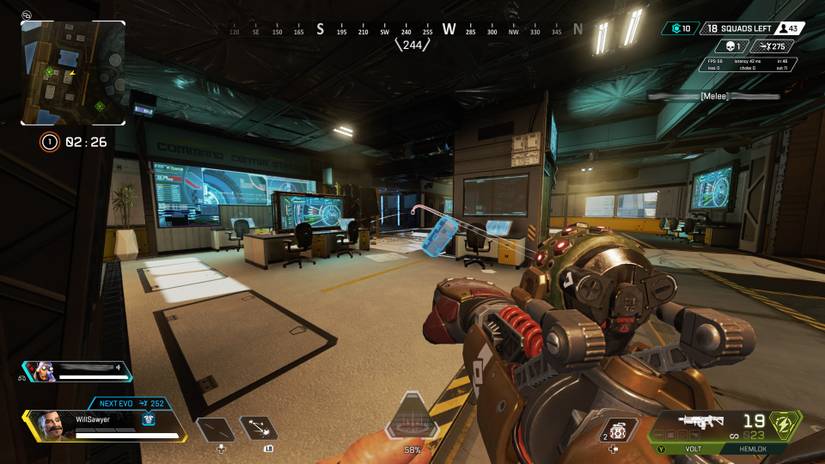 grenade bounce using arm catapult new legend