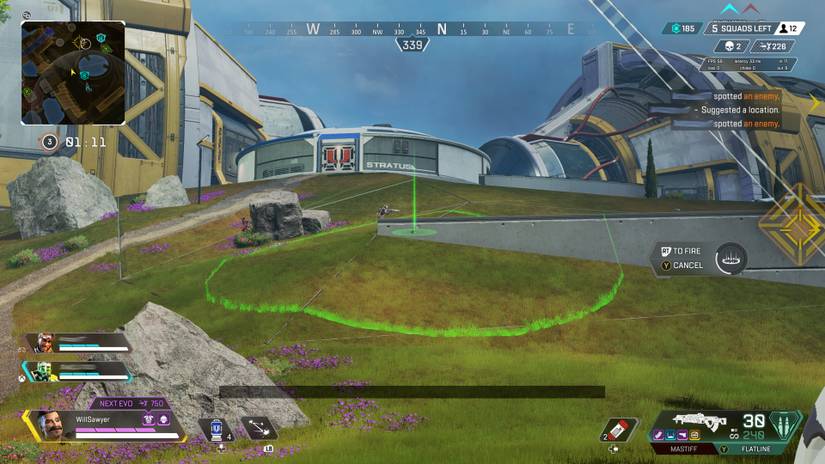 mortar cannon fire bomb ultimate ability zooming in