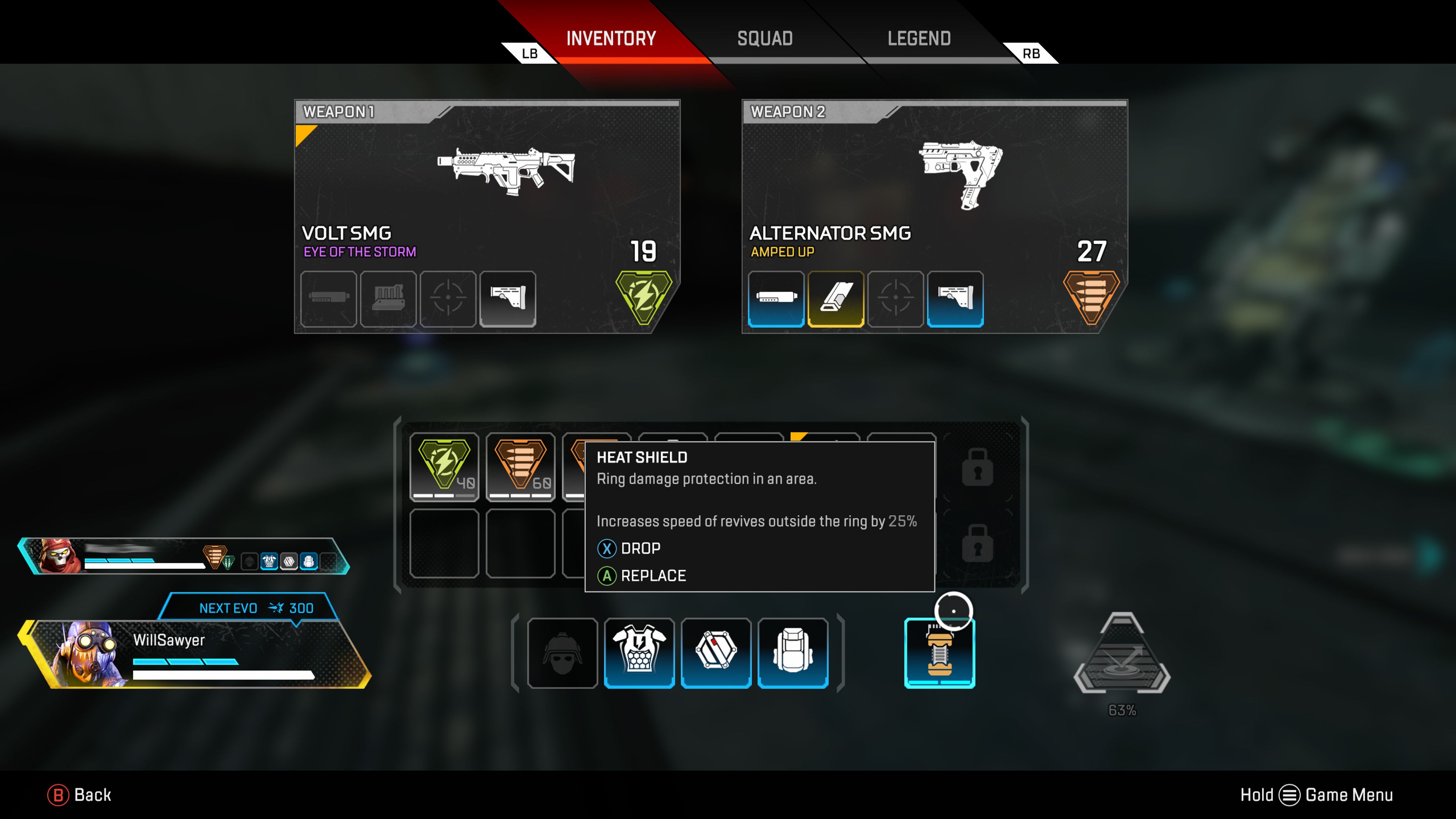 Apex Legends How to Inspect Heirlooms and Weapons