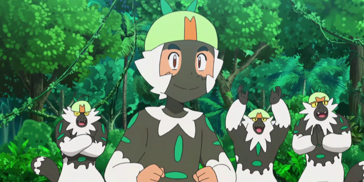 Well this is unfortunate. Ash wearing blackface in the Pokemon anime