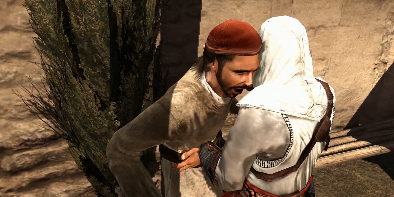 Altair kills Tamir's Herald in Assassin's Creed