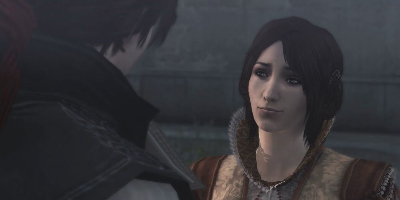 Ezio creeps on Cristina big time in Assassin's Creed 2