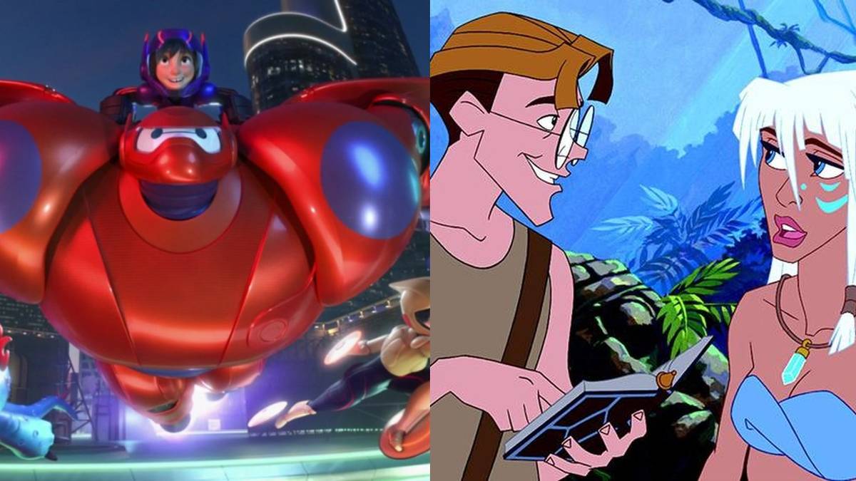 disney atlantis big hero 6 collage