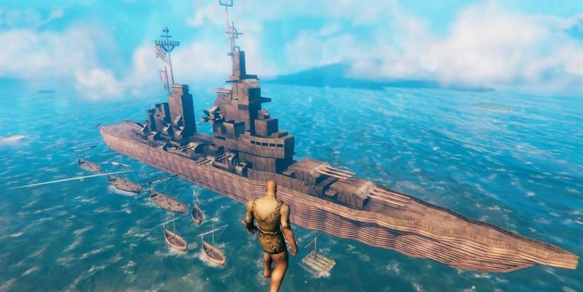 us navy ship in valheim game