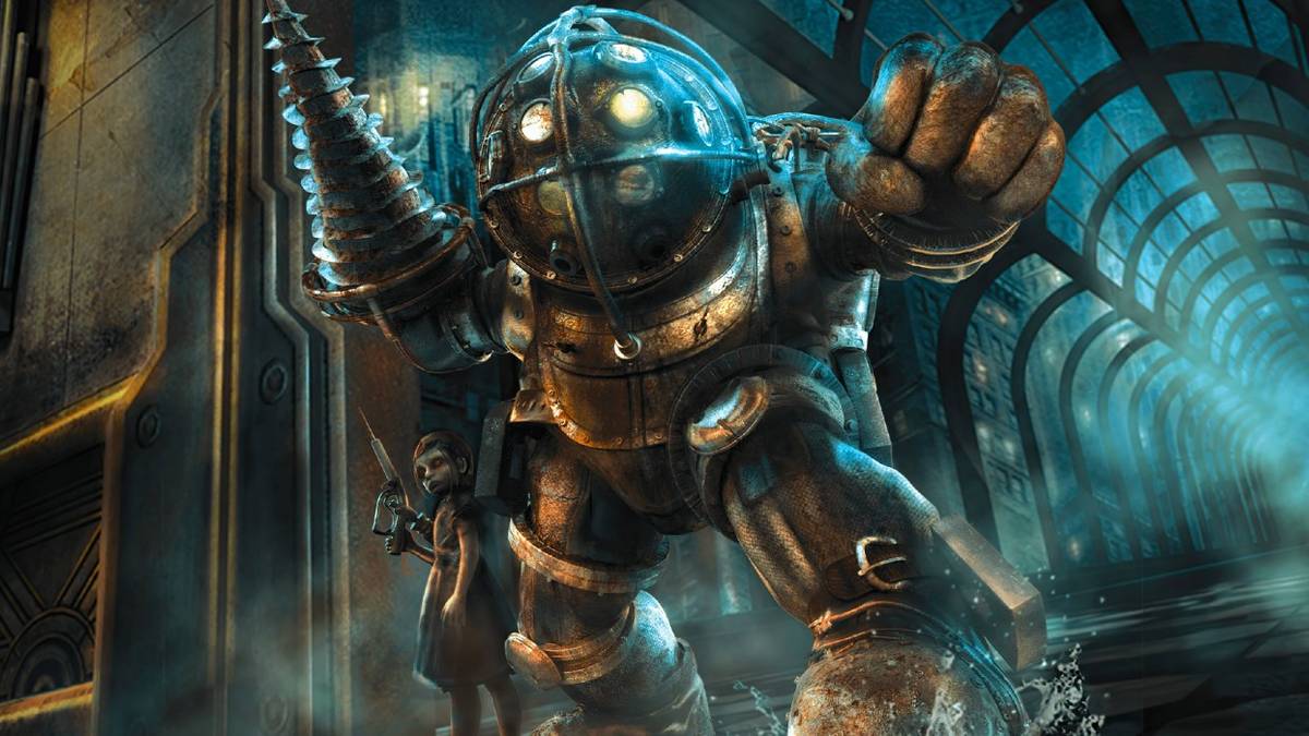 A Big Daddy and Little Sister Bioshock movie