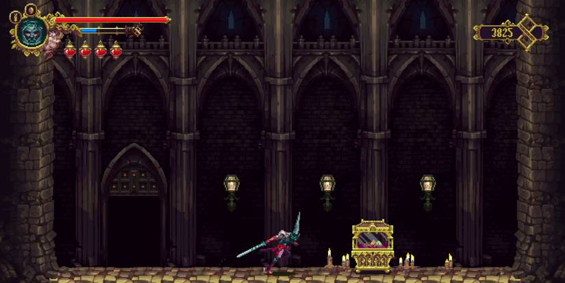 inside the locked room in the brotherhood of the silent sorrow area.