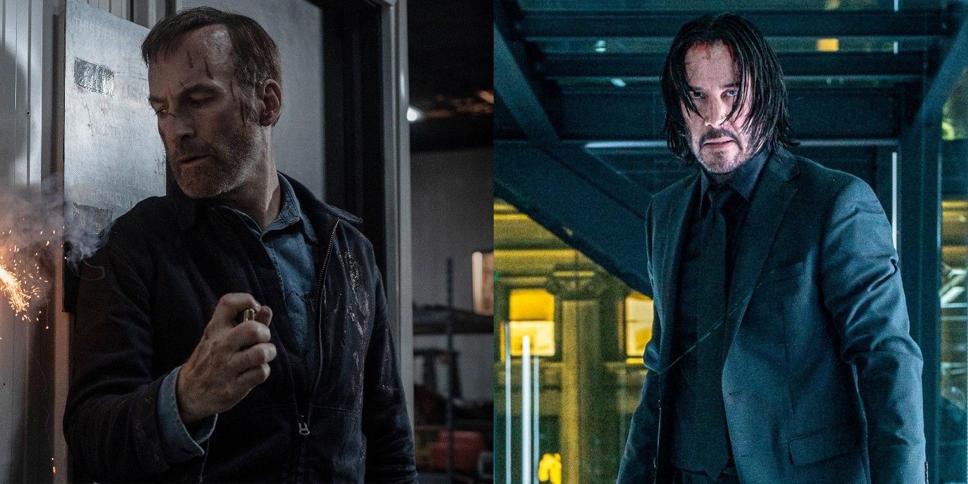 Bob Odenkirk in Nobody and Keanu Reeves in John Wick