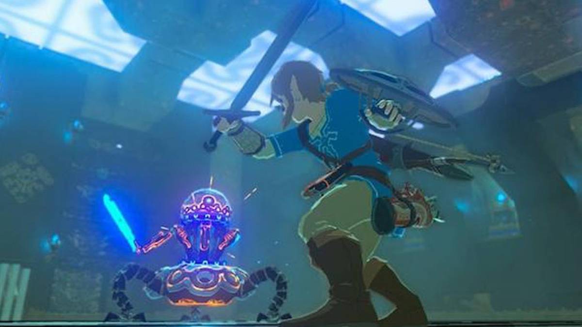 breath of the wild link swing sword