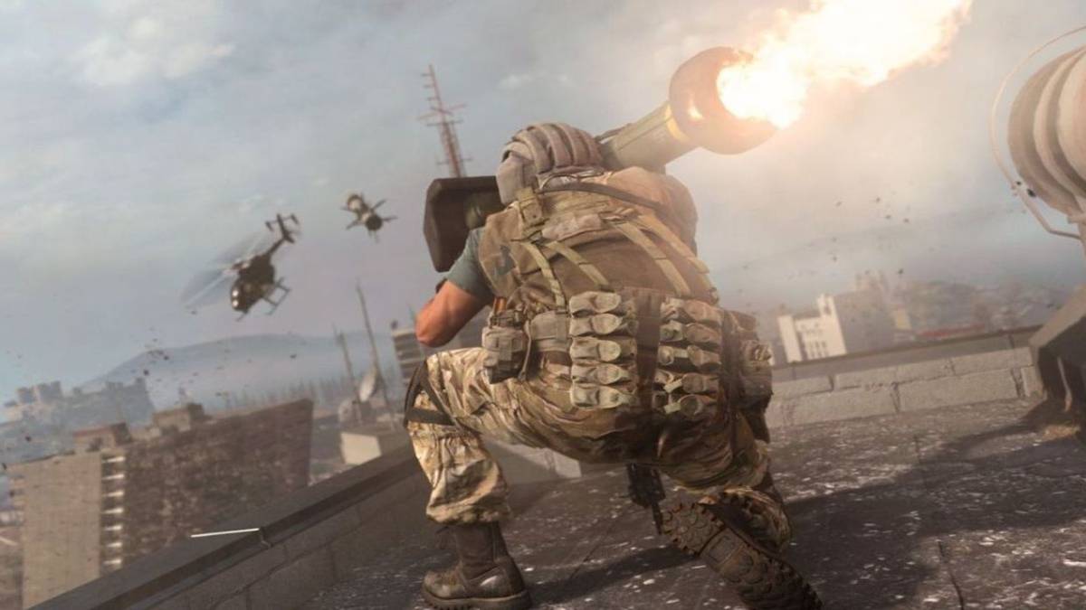 cod warzone missile fired on rooftop