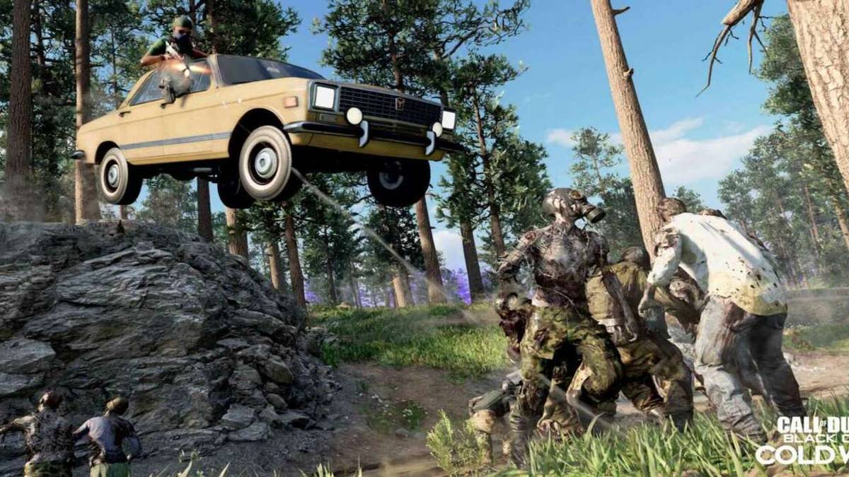 cold war outbreak car jump zombies cod