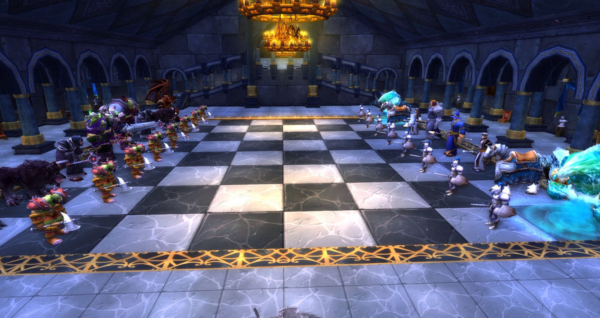 chess event world of warcraft karazhan