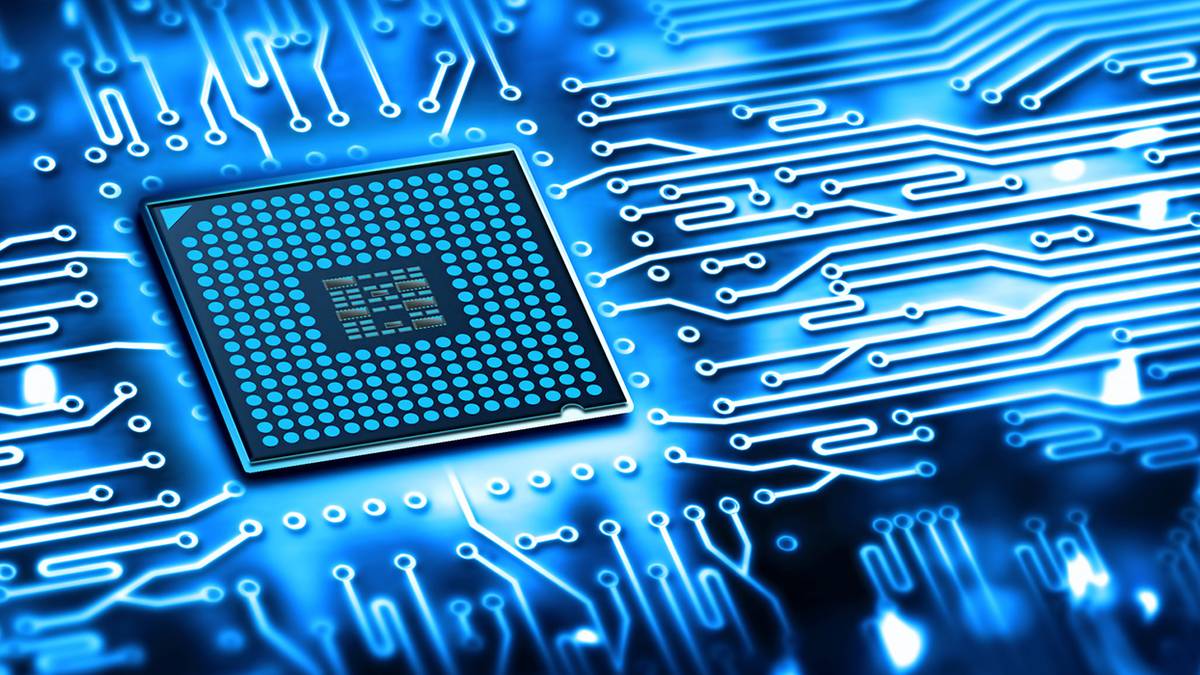 microchip closeup