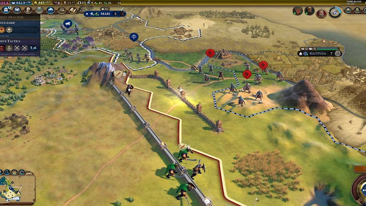 Workers prepare to hold the line against a zombie horde